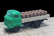 In der Spur 3010010 - TT - Holzfässer, 200 l - dunkelbraun (21 Stück)